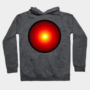 Red Sun Circles Hoodie